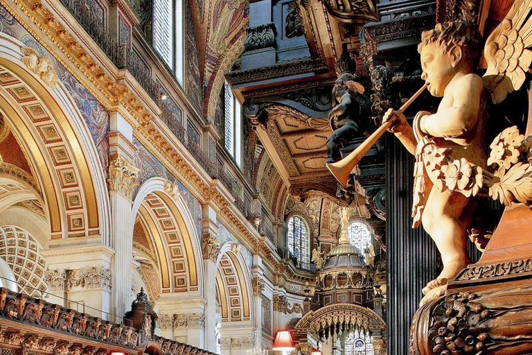 Londres : Visite d'une jounée en bus à Londres avec collationsTour en anglais sans le London Eye