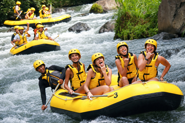 Ubud: Ayung River Rafting & Kuber Quad with Cave & Waterfall Single/Tandem ATV Quad & River Rafting | Transfer Gianyar