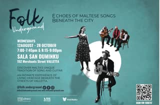 Folk Underground – Echos maltesischer Lieder unter der Stadt