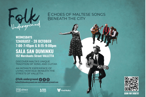 Folk Underground - Echoes of Maltese Songs Beneath the City