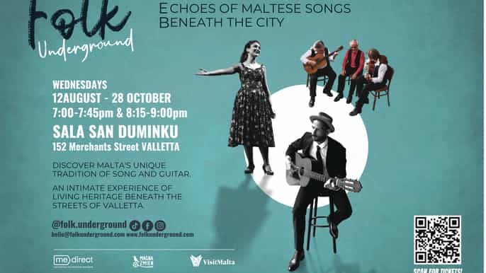 Folk Underground – Echos maltesischer Lieder unter der Stadt