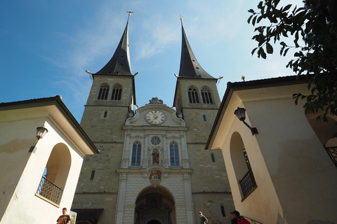 Lucerne : Visite à pied privée et dégustation de chocolat