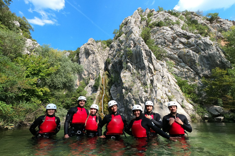 Split/Zadvarje: Cetina River Canyoning with Certified Guides Without transfer: meet us at our adventure center