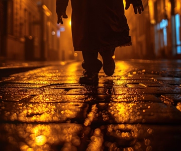 Frankfurt: Criminal hunt at night