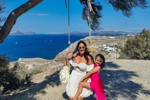 Santorini: Tour privato di un giorno intero con una guida locale