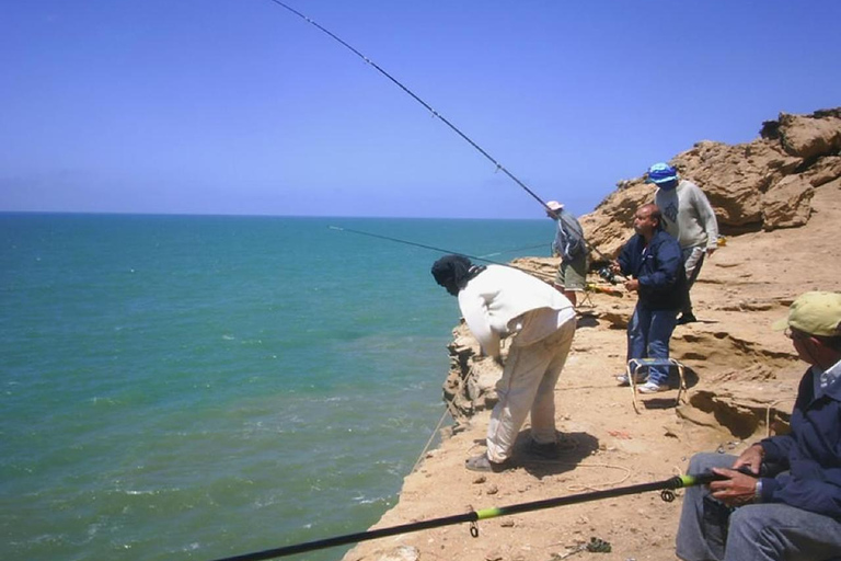 A day&#039;s fishing on the Atlantic coast (transport + lunch included)