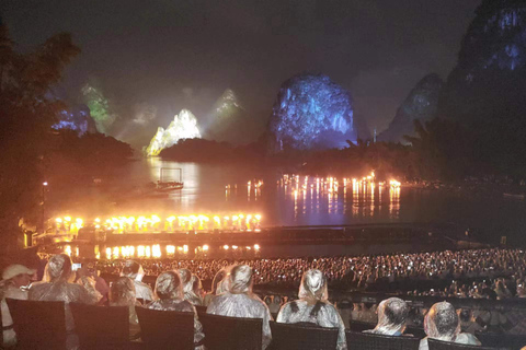 Yangshuo: Impression Liusanjie Show Ticket B-2 Ticket and Hotel Transfer
