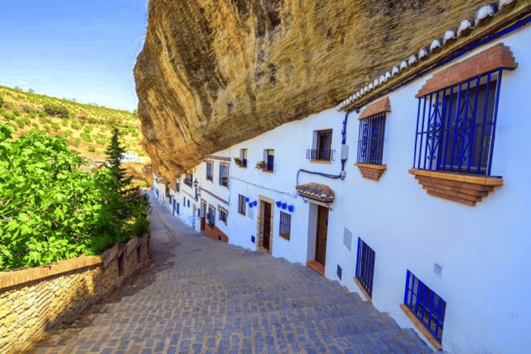 Från Sevilla: Ronda, Setenil vita stad och Zahara utsiktsplats