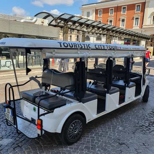 L'Aquila: Electric Shuttle City Tour with Local Guide | GetYourGuide