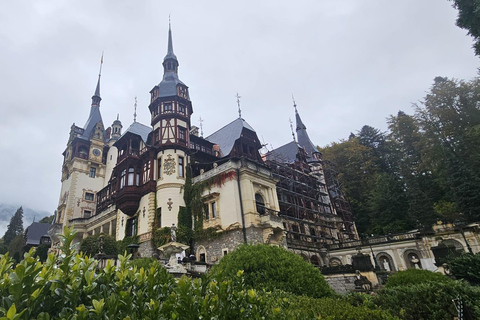Private Day Trip to Peles & Dracula Castle, Brasov Old Town