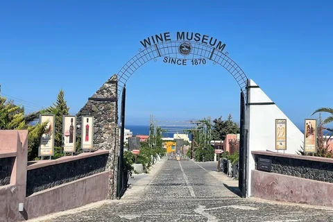 Santorin : Tour de l'île en famille avec visite de vignobles