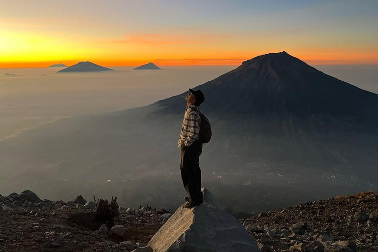 From Yogyakarta: Mount Sindoro Hiking Tour with Guide Mount Sindoro Hiking Camping 2D1N Tour with Guide