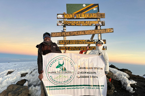 #1. La migliore rotta del Kilimangiaro Machame di 7 giorni