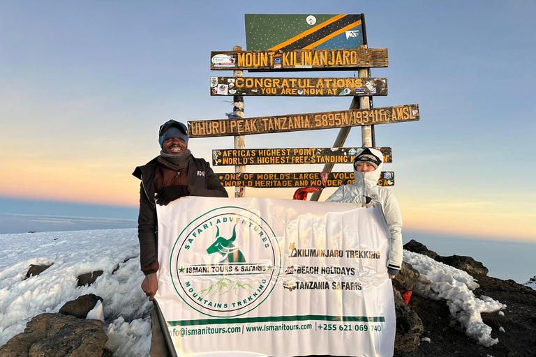 #1. Meilleur itinéraire de 7 jours pour le Kilimandjaro et la route Machame