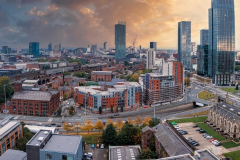 Manchester: Paseo exprés con un local en 60 minutos