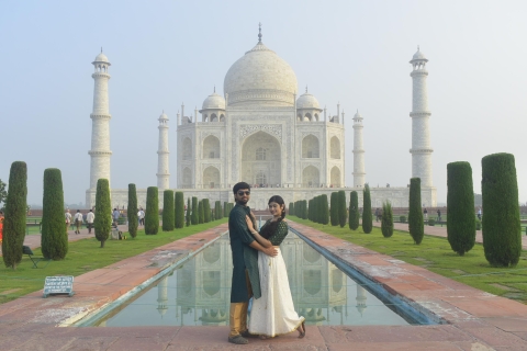 Desde Delhi: Excursión de un día al Taj Mahal y Fatehpur Sikri