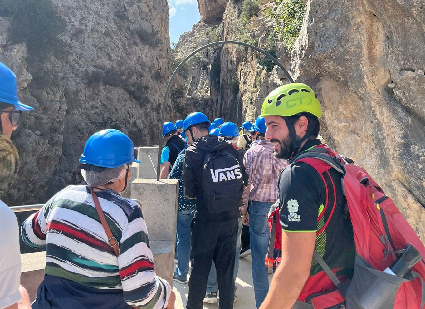 Málaga: Caminito del Rey guidet tur med transport