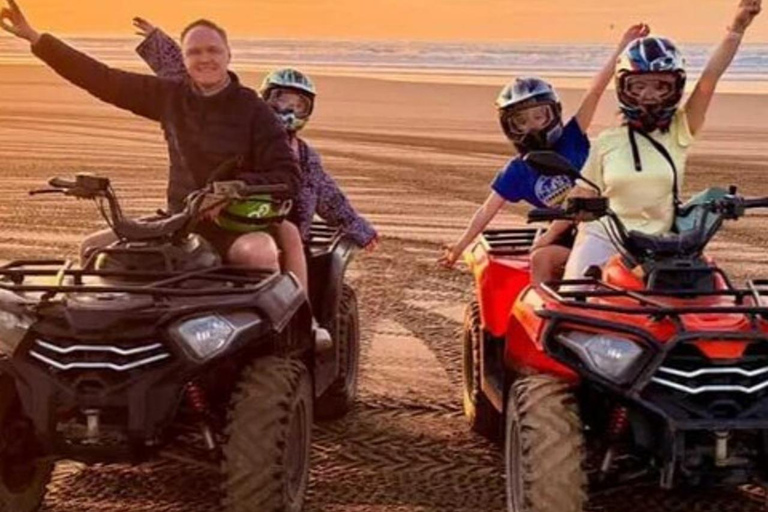 Agadir: Guided Quad Bike Tour with Hotel Pickup