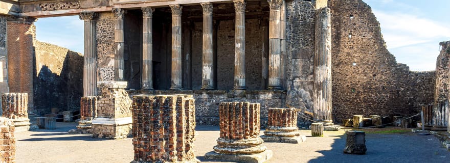 Pompéi : visite guidée avec entrée coupe-file