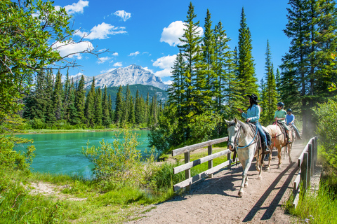 Banff National Park: 1-Hour Bow River Horseback Ride