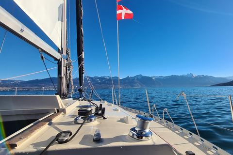 Évian: Sailing excursion on Lake Geneva Evian: Sailing excursion on Lake Geneva