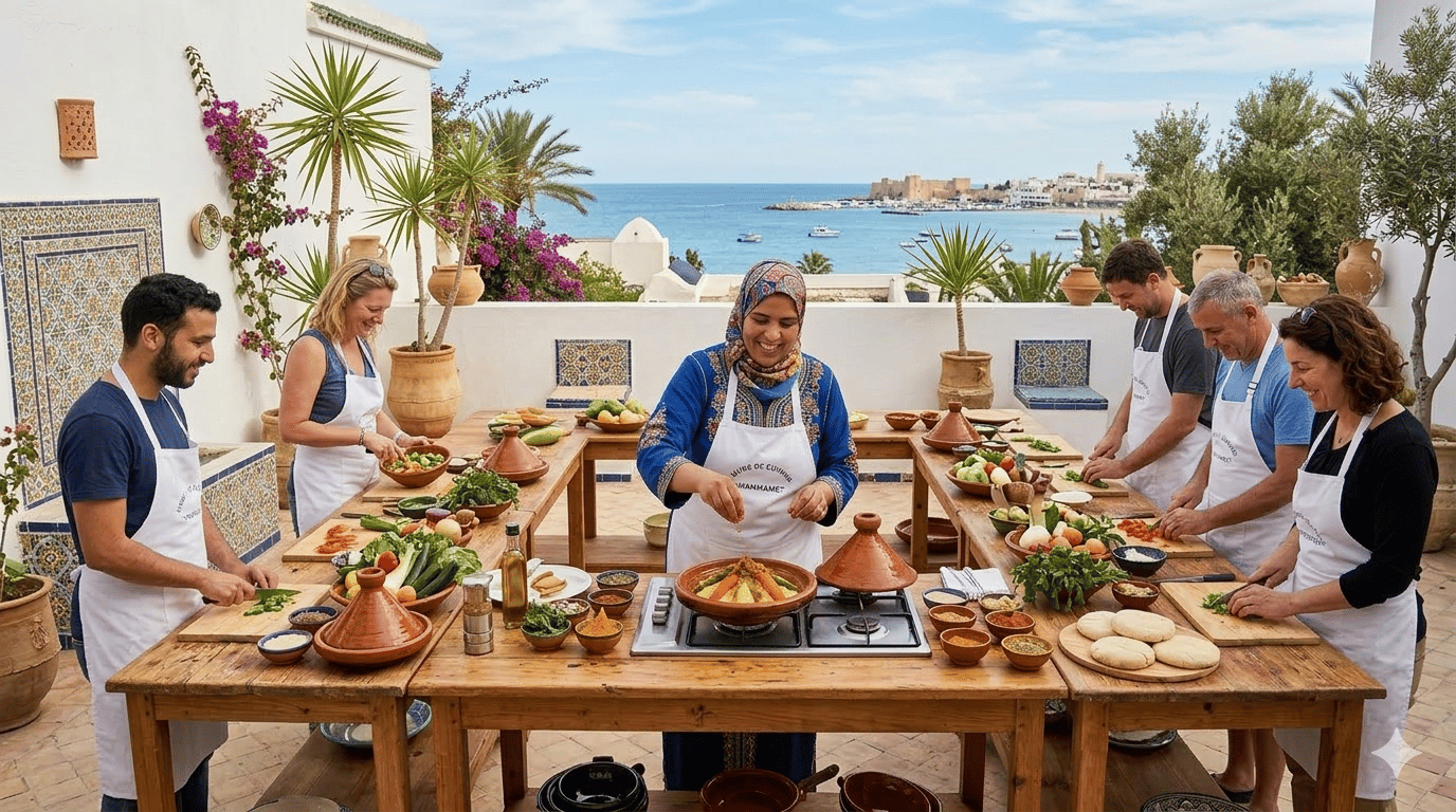 Kochkurs Couscous in Hammamet