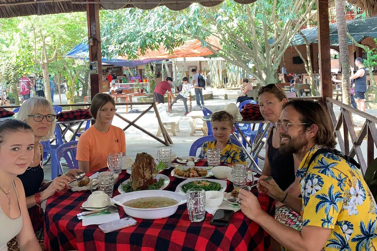 Explore Saigon City Sightseeing & Mekong Delta Cruise Tour Vip Tour With BBQ Lunch