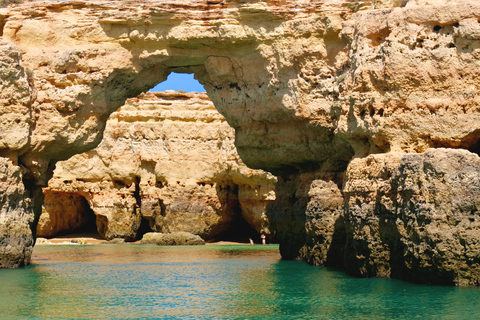 Albufeira - Benagil Caves & Dolphins Boat Tour with Transfer