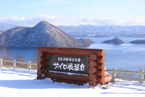 From Sapporo: Noboribetsu&Lake Toya Highlghts Customize tour MAX 6PAX
