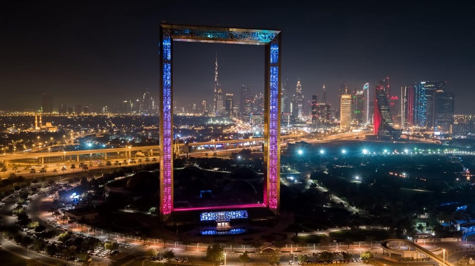 Dubai Dubai Frame Entry Ticket with Sky Deck Access GetYourGuide