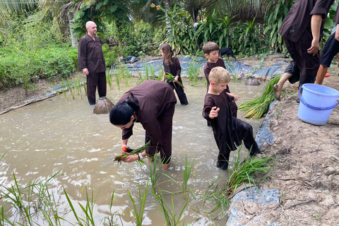 Cidade de Ho Chi Minh: 2 dias de bicicleta e caiaque no Delta do Mekong