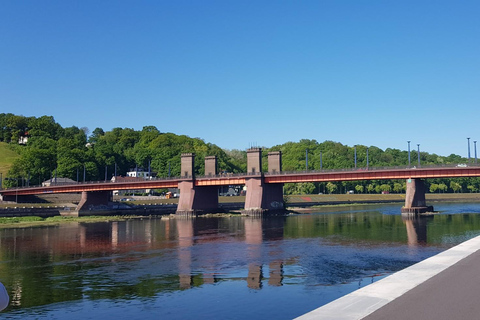 Kaunas: 1 dag guidad cykeltur med tågbiljetter