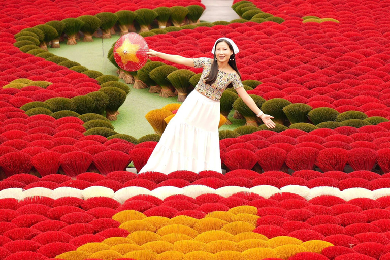 Hanoi: Incense Village & Conical Hat or Knife-Making Village Hanoi Incense Village, Conical Hat , NO LUNCH - SMALL GROUP