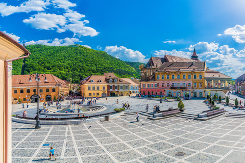 Bucarest: Peles e il Castello di Dracula e Brasov Escursione di una giornata interaBucarest: Peles, il Castello di Dracula e Brasov Escursione di una giornata intera