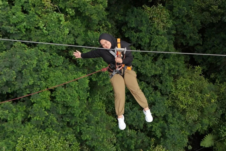 Jakarta/Bogor: Zipline Adventure, ATV, Waterfall & Transfer