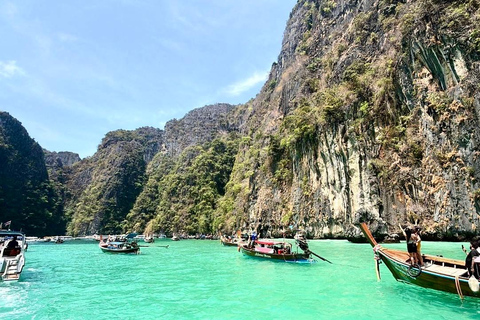 Krabi: Phi Phi Day Tour for First-Time Visitors + Pickup