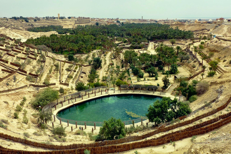 Desde Yerba: Excursión de 2 días a Tozeur, la matmata de los Oasis de Montaña