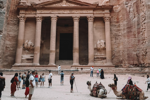 Amman: Petra, Dead sea , Aqaba , and Wadi-rum 2 days tour. All-inclusive: Transportation, Accommodation & Tickets