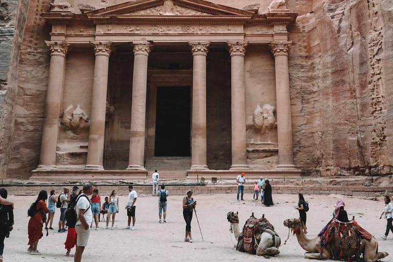 Amman: Petra, Dead sea , Aqaba , and Wadi-rum 2 days tour. Tour with Transportation only