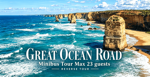Great Ocean Road Reverse Tour: 12 Apostles & Hotel Pickup