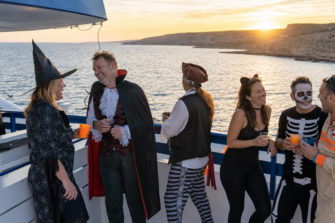 Protaras: Halloween Fancy Dress - 70s, 80s & 90s DJ Sunset TRANSFER & CRUISE