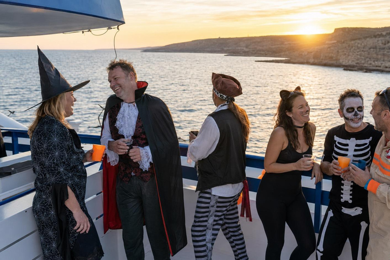 Protaras: Halloween Fancy Dress - 70s, 80s & 90s DJ Sunset TRANSFER & CRUISE