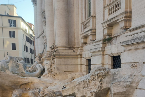 Trevi Fountain Small Group Tour with Entry Tickets