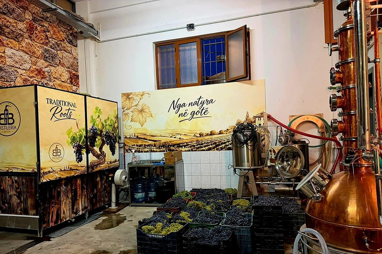 Golem/Distillery Tour/Raki Tasting/AlbanianMeze/with Pick-up