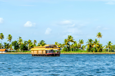 From Cochin: Munnar and Alleppey 4-Day Tour with Houseboat