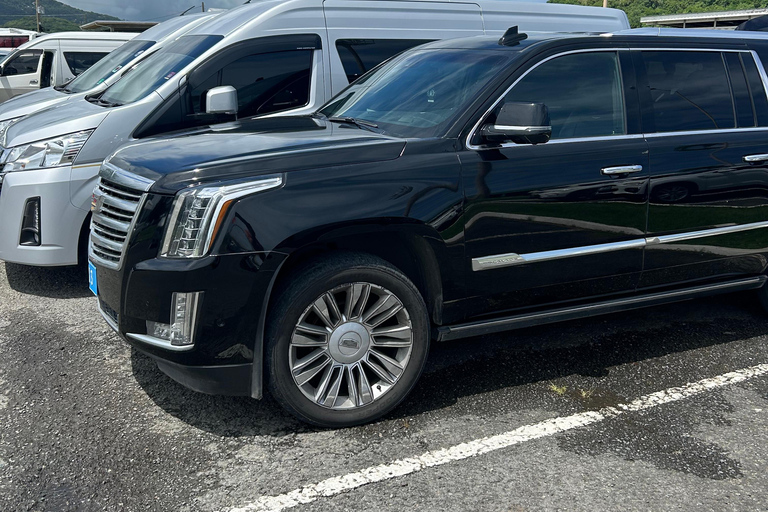 St Lucia: Luxury Escalade Transfers