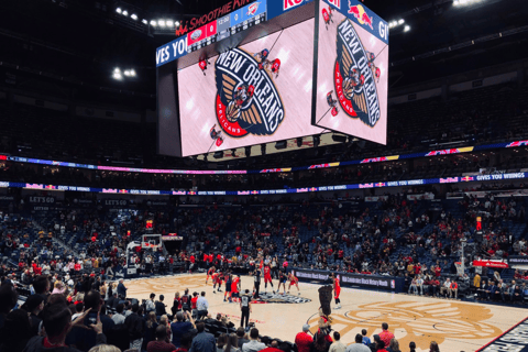 New Orleans: New Orleans Pelicans Basketball Game Ticket Floor