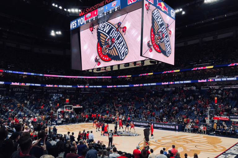 New Orleans: New Orleans Pelicans Basketball Game Ticket Floor