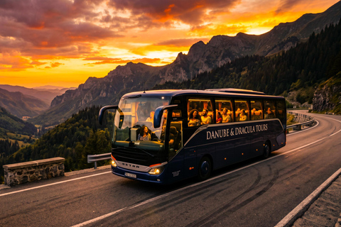 Bucharest: Dracula's tomb Snagov & Salt Mine Guided Day Trip COACH TOUR Audio guide in 24 languages