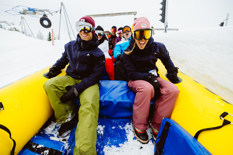 Ciudad de Quebec: Tubing de nieve en Village Vacances ValcartierQuebec: snow tubing en Village Vacances Valcartier